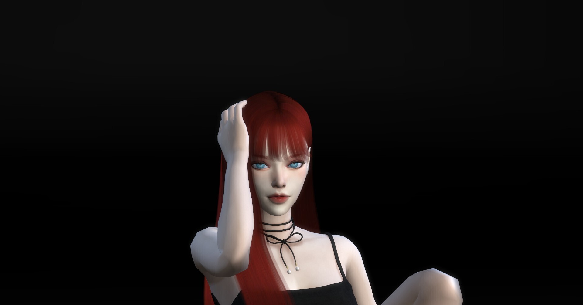 第一次分享人物~红发小姐姐