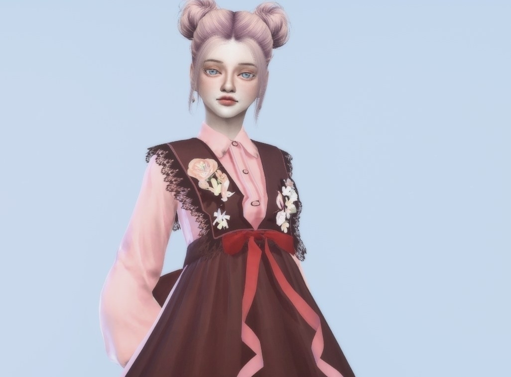 花丛中的少女类-bjd娃风？