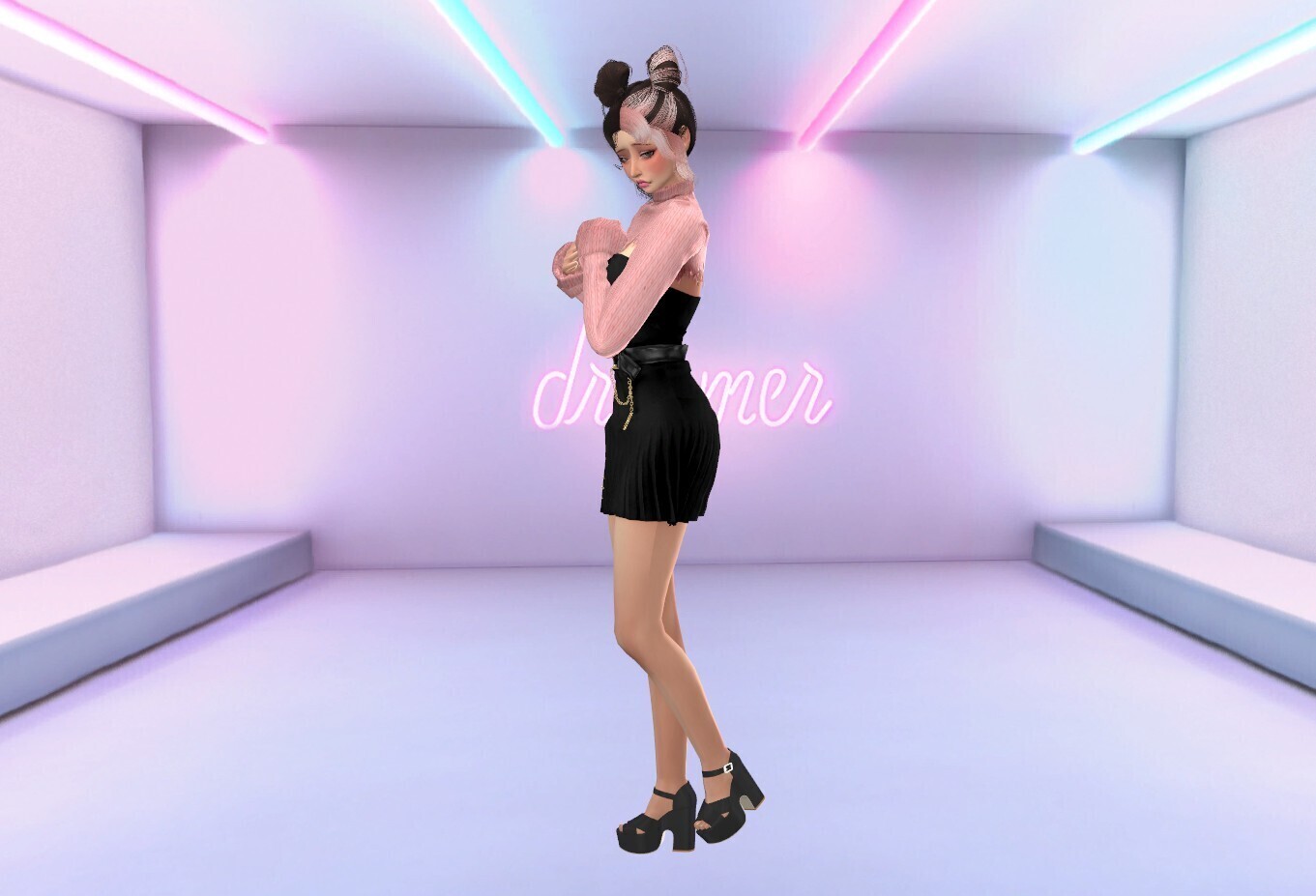 小箐原创动感打击乐少女