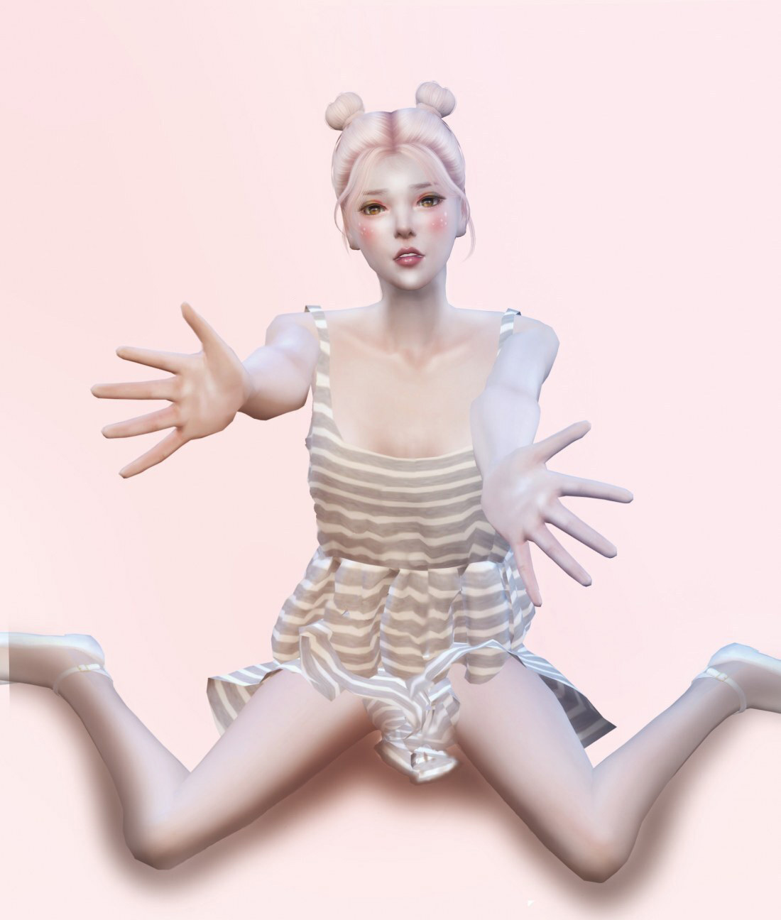 如彩虹般灿烂的女孩子