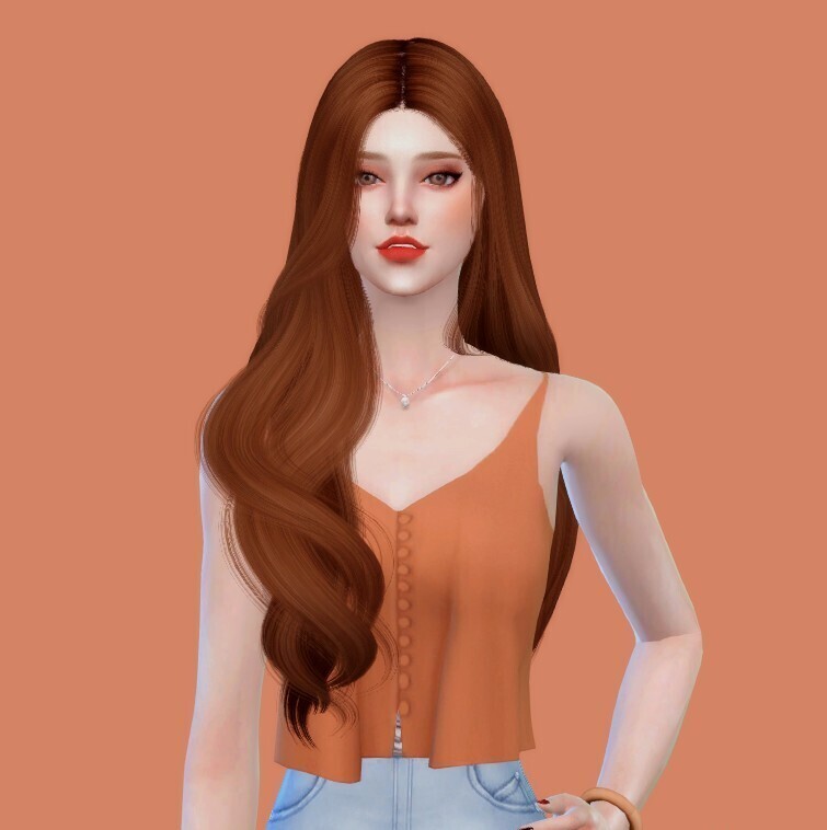 南瓜色复古姐姐