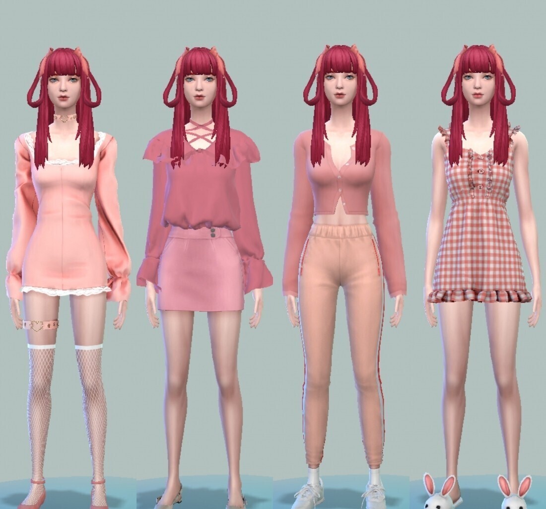 清甜系草莓冰淇淋妹子