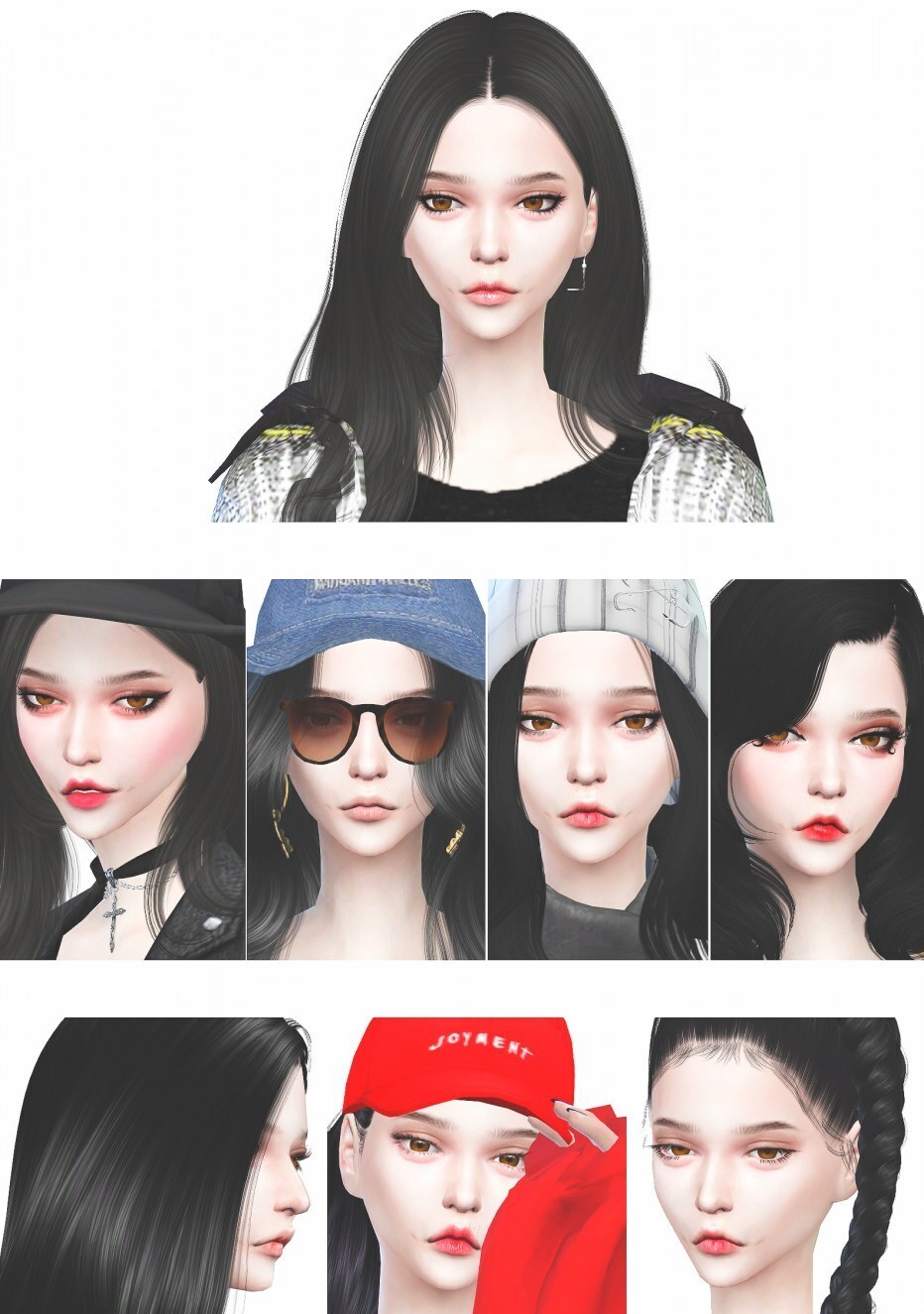 人物分享 全妆女儿 By Simau