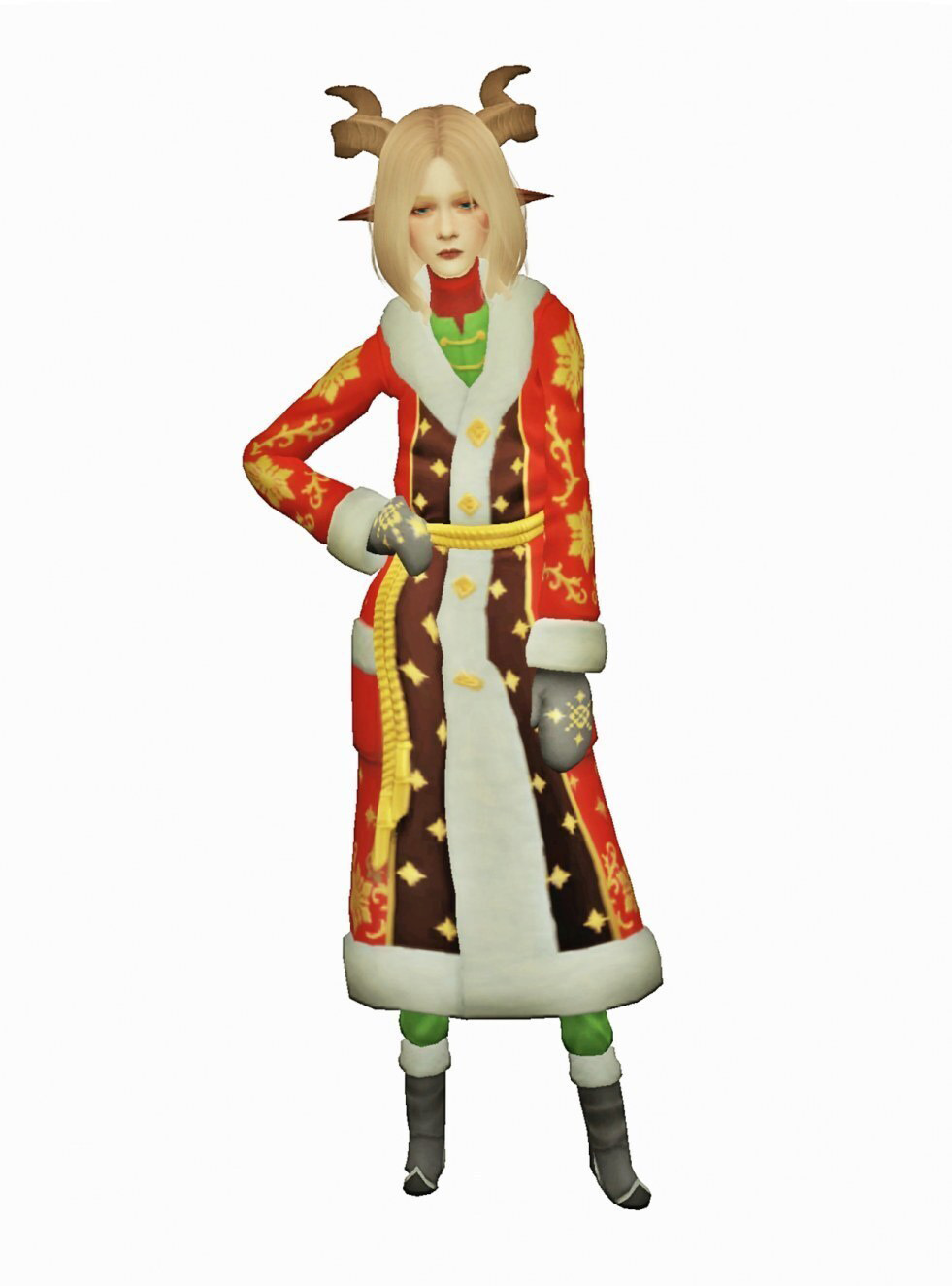 没有圣诞礼物的山羊先生