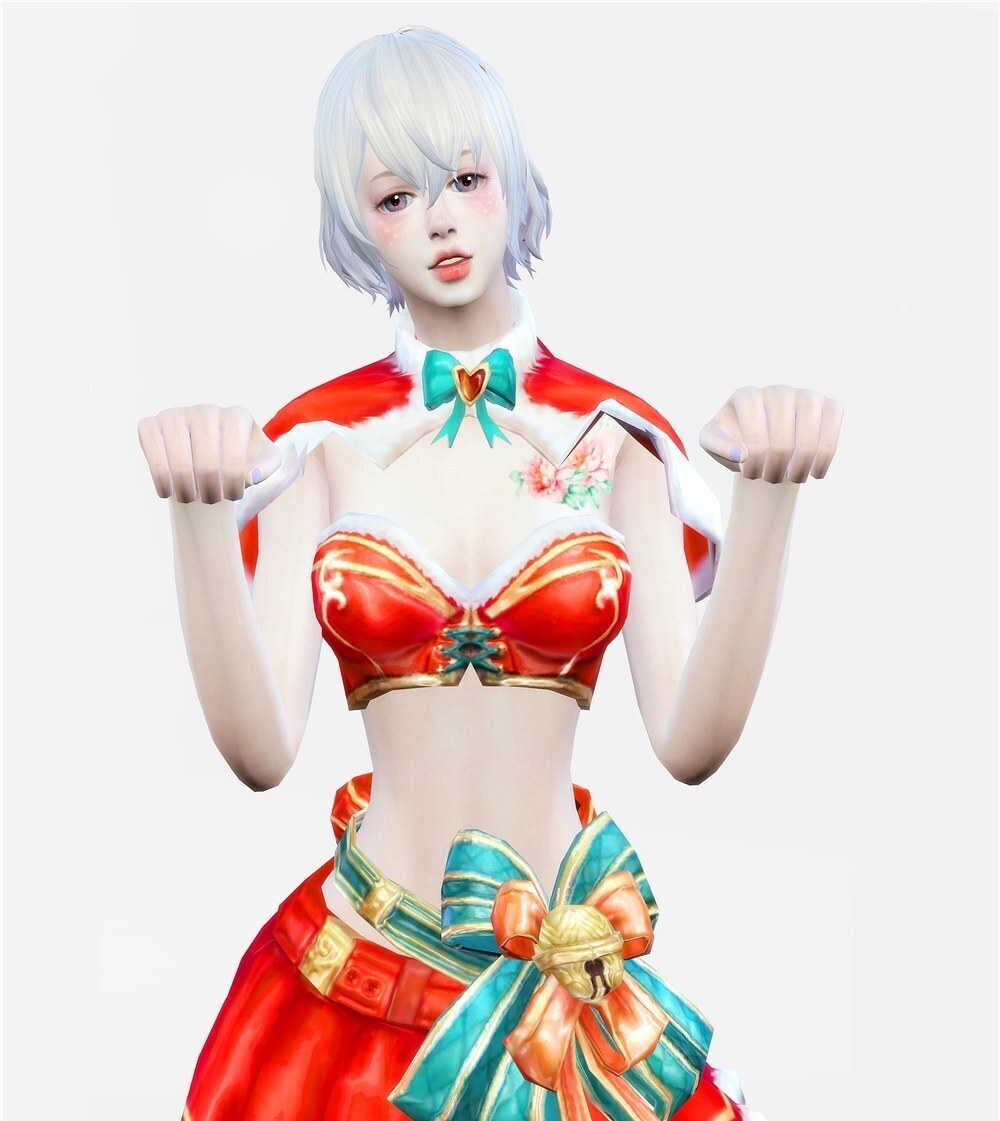 圣诞节快乐——卖萌少女