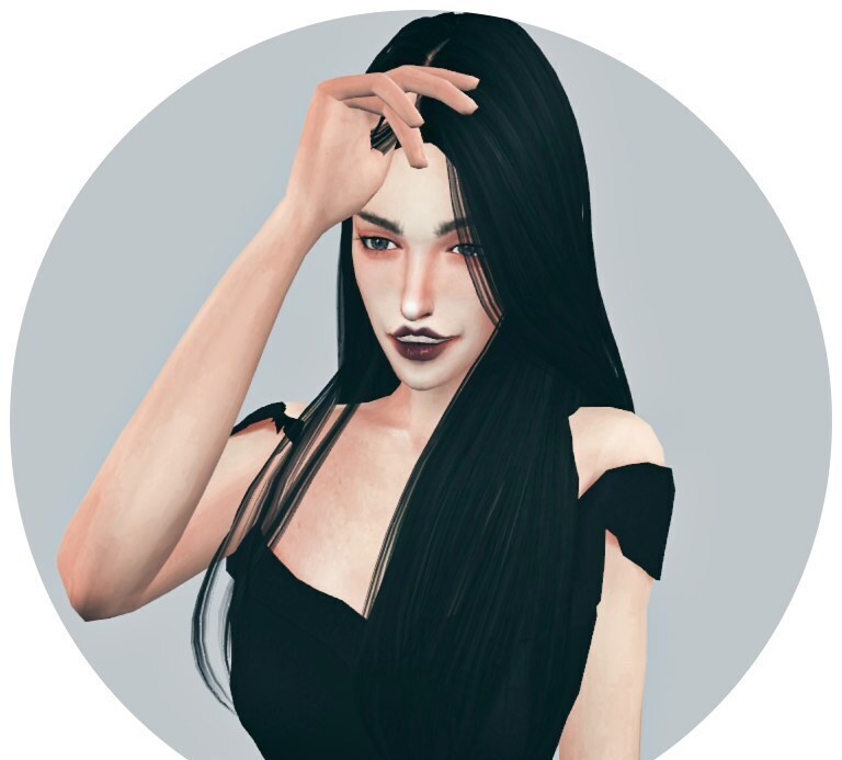 花系女孩 ———— 黑玫瑰