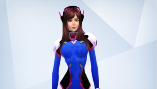 看到有人要，贡献出来，守望先锋DVA人物MOD！DVA爱你哟~~~~~~~~下载_V1.0版本