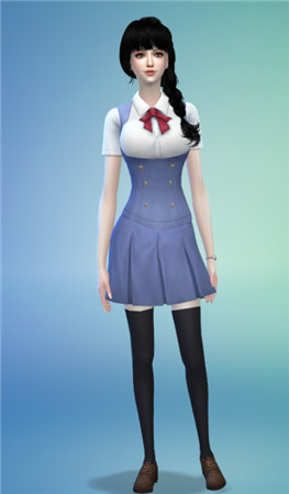 模拟人生4清纯的学生妹mod下载