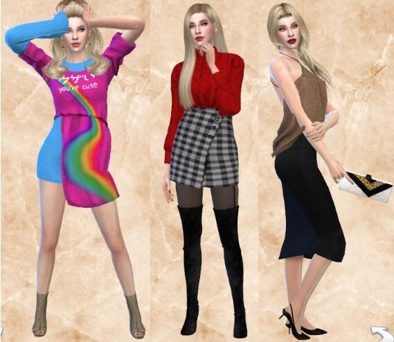 模拟人生4欧美超模mod下载